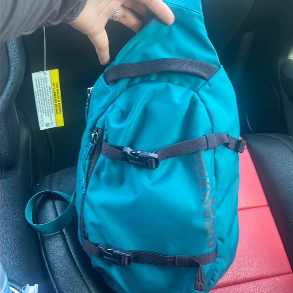 Patagonia Teal Sling Bag